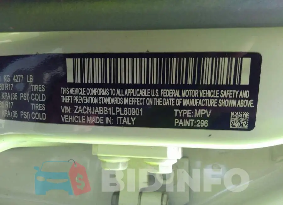 ZACNJABB1LPL60901 Photo# 9