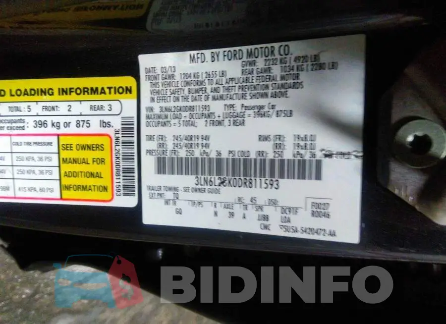3LN6L2GK0DR811593 Photo# 9