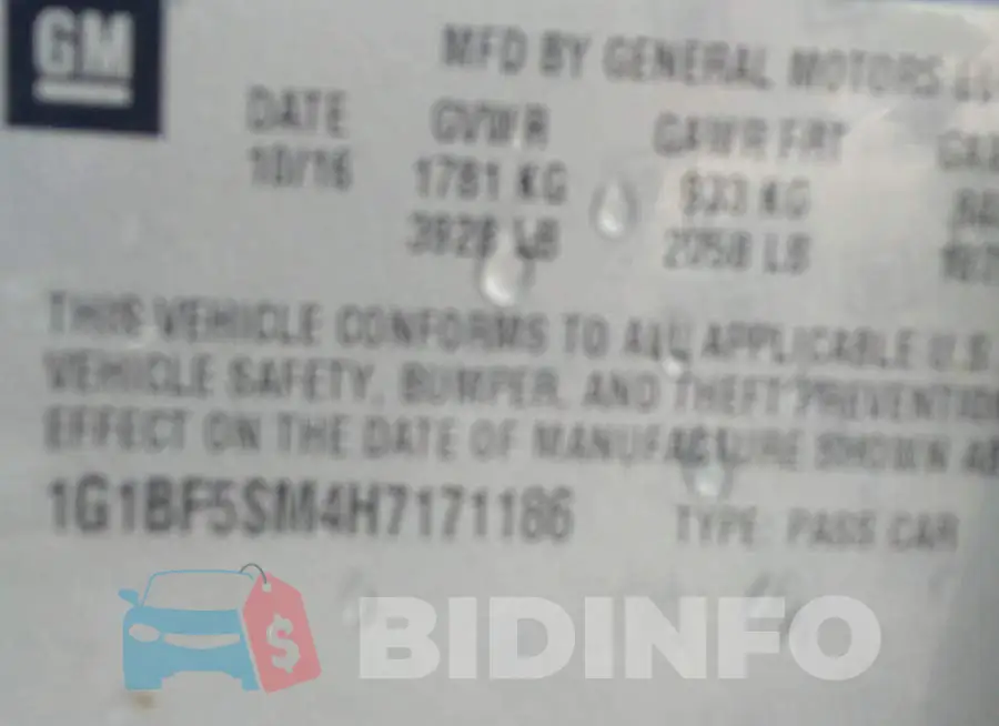 1G1BF5SM4H7171186 Photo# 9