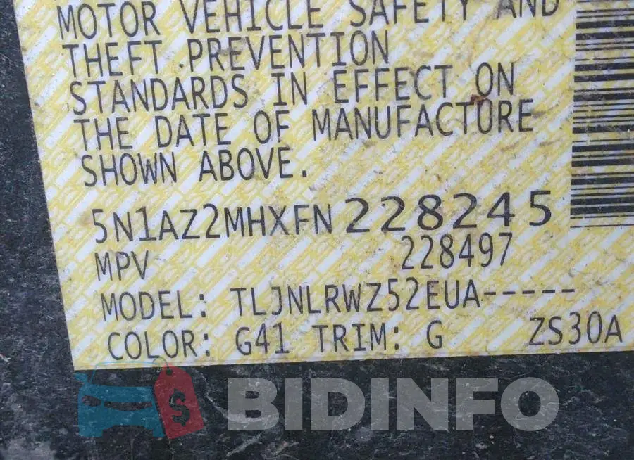 5N1AZ2MHXFN228245 Photo# 9