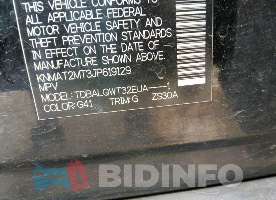 KNMAT2MT3JP619129 Photo# 9
