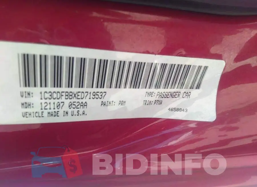1C3CDFBBXED719537 Photo# 9