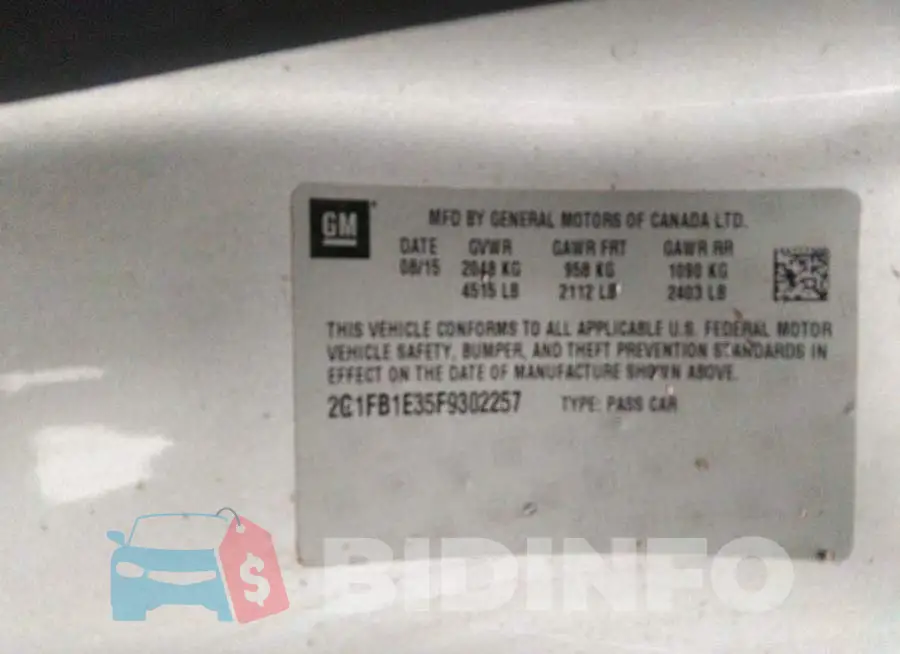 2G1FB1E35F9302257 Photo# 9