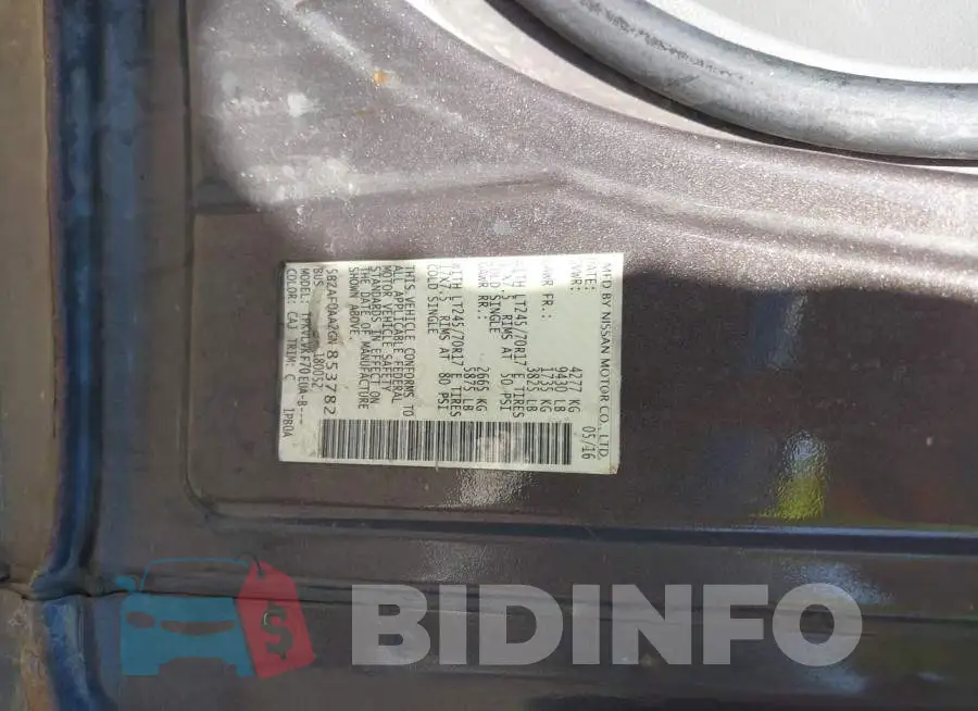 5BZAF0AA2GN853782 Photo# 9