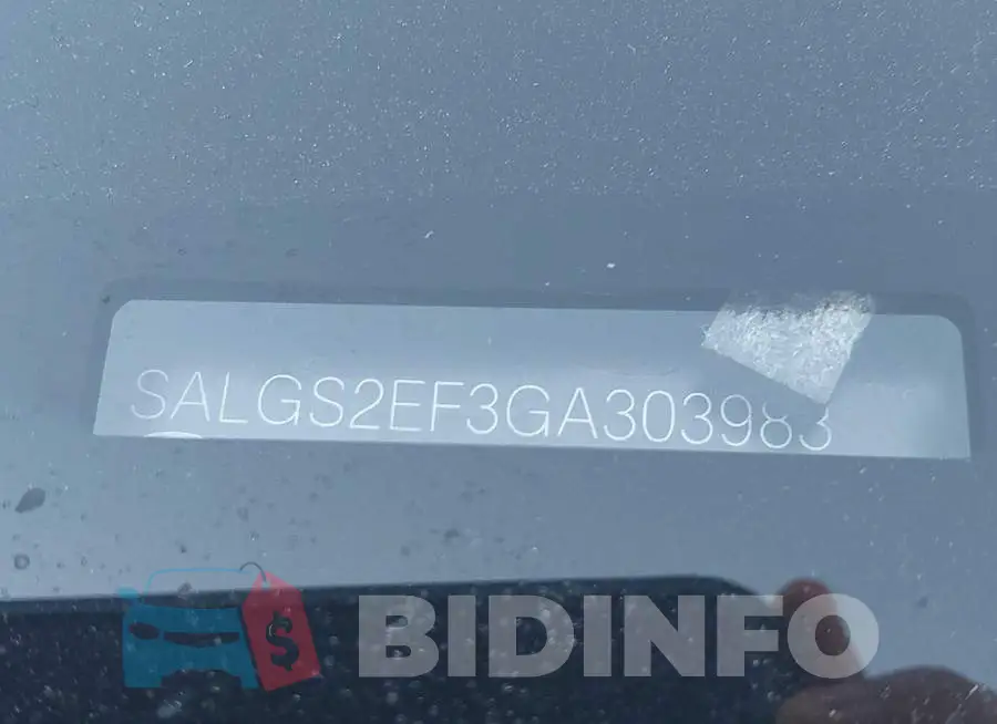 SALGS2EF3GA303983 Photo# 9