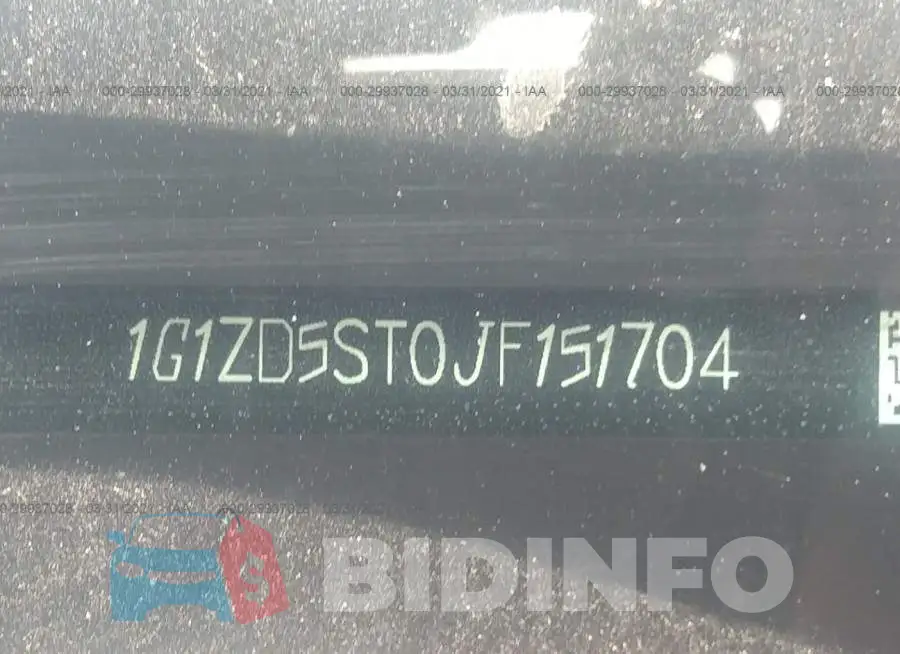 1G1ZD5ST0JF151704 Photo# 9