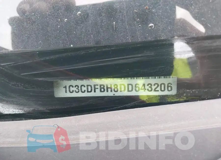 1C3CDFBH8DD643206 Photo# 9