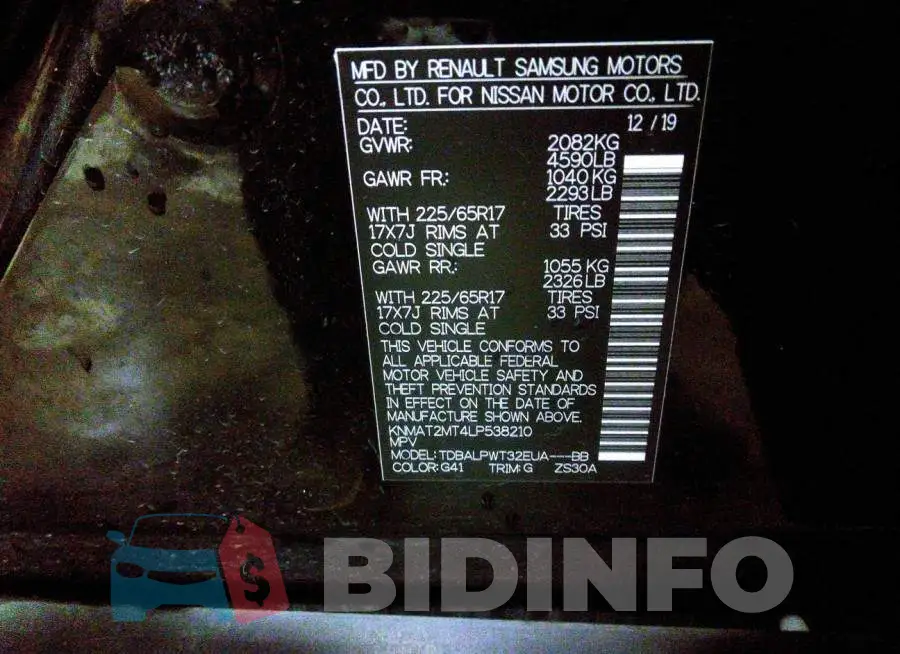 KNMAT2MT4LP538210 Photo# 9