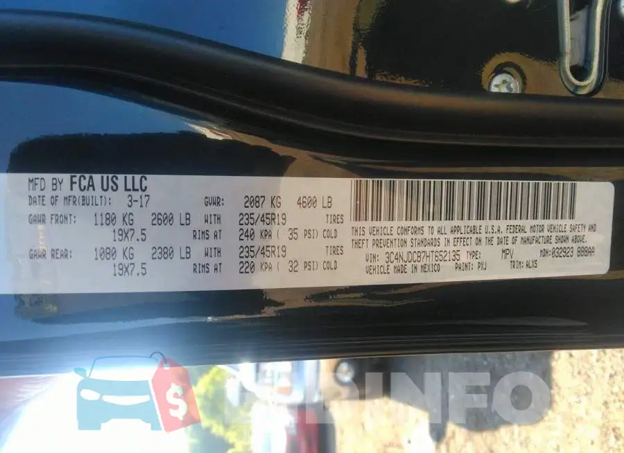 3C4NJDCB7HT652135 Photo# 9
