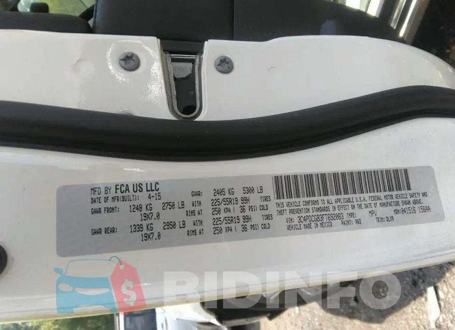 3C4PDCGB3FT692083 Photo# 9