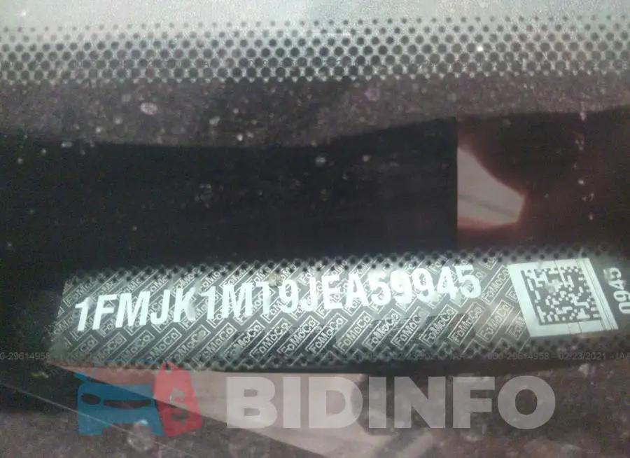 1FMJK1MT9JEA59945 Photo# 9