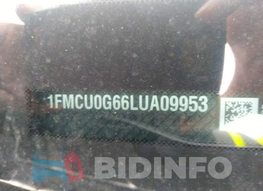 1FMCU0G66LUA09953 Photo# 9