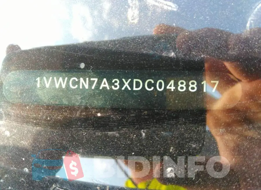 1VWCN7A3XDC048817 Photo# 9