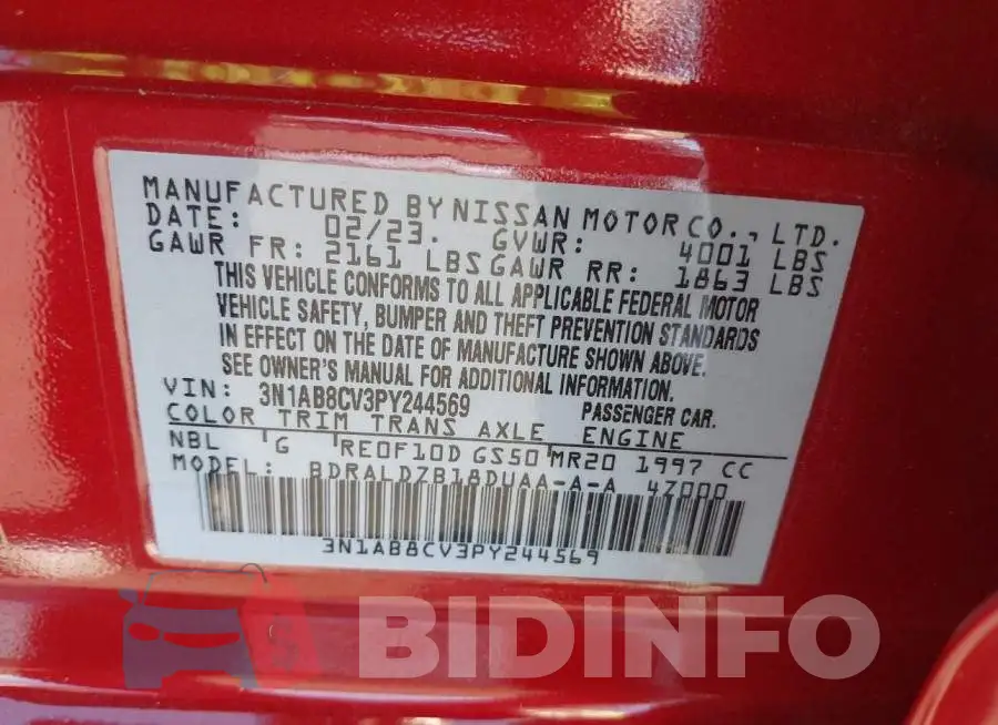 3N1AB8CV3PY244569 Photo# 9