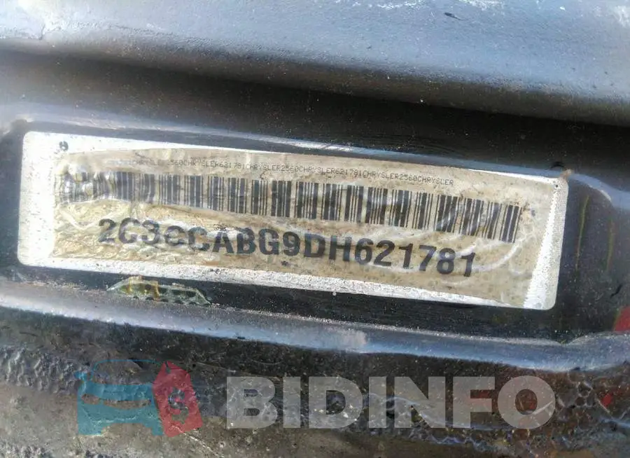 2C3CCABG9DH621781 Photo# 9