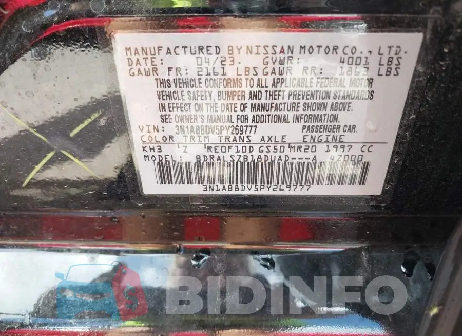 3N1AB8DV5PY269777 Photo# 9