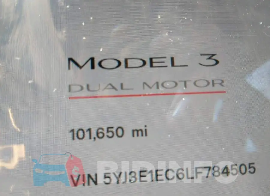 5YJ3E1EC6LF784505 Photo# 9