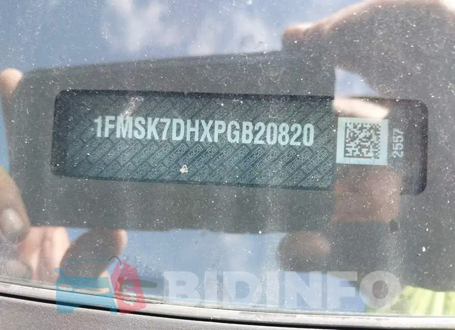 1FMSK7DHXPGB20820 Photo# 9
