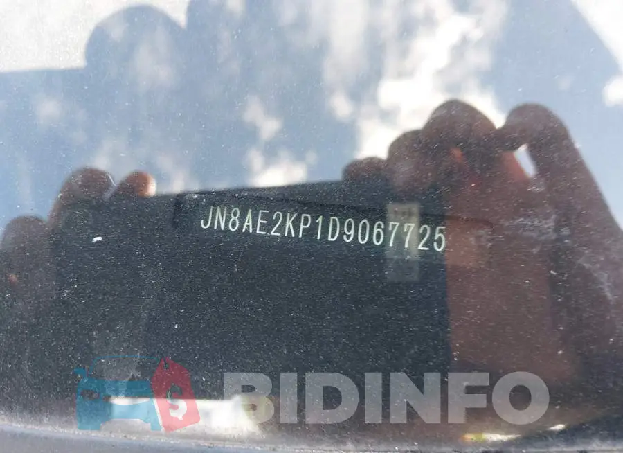 JN8AE2KP1D9067725 Photo# 9