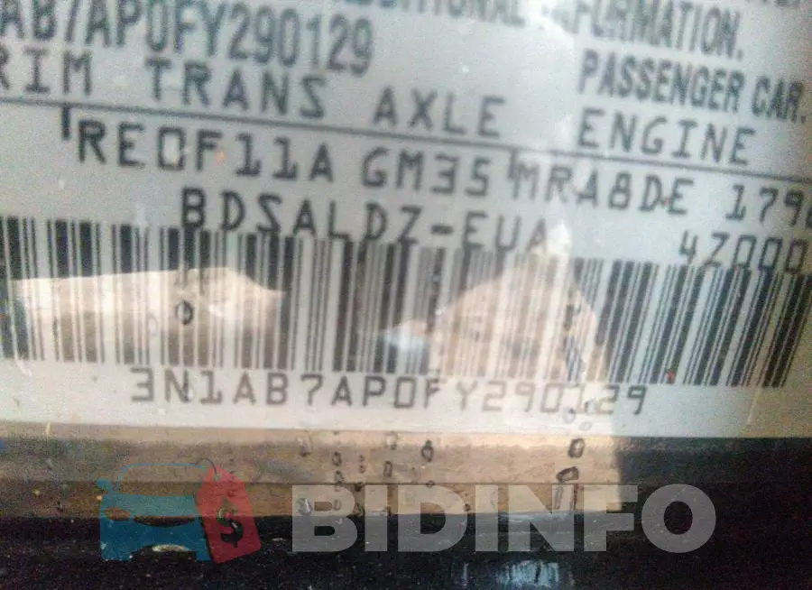 3N1AB7AP0FY290129 Photo# 9