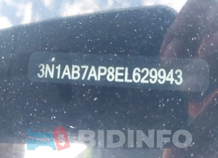 3N1AB7AP8EL629943 Photo# 9