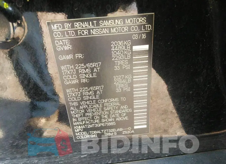 KNMAT2MT3GP671885 Photo# 9