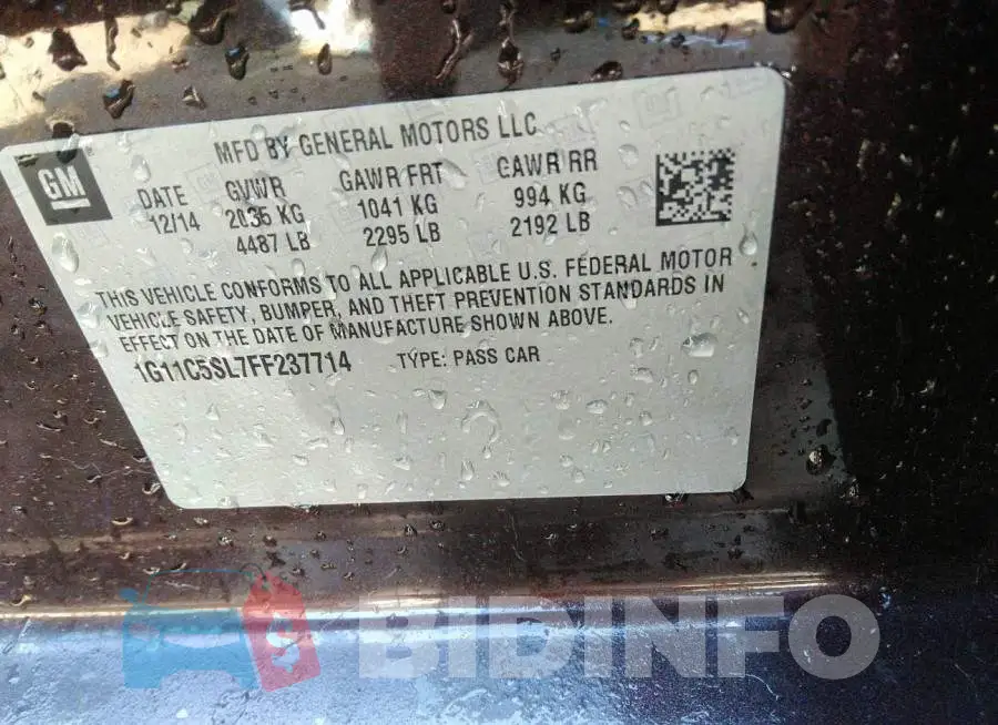 1G11C5SL7FF237714 Photo# 9