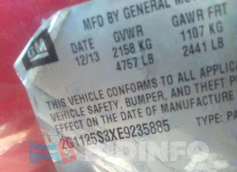 2G1125S3XE9235885 Photo# 9