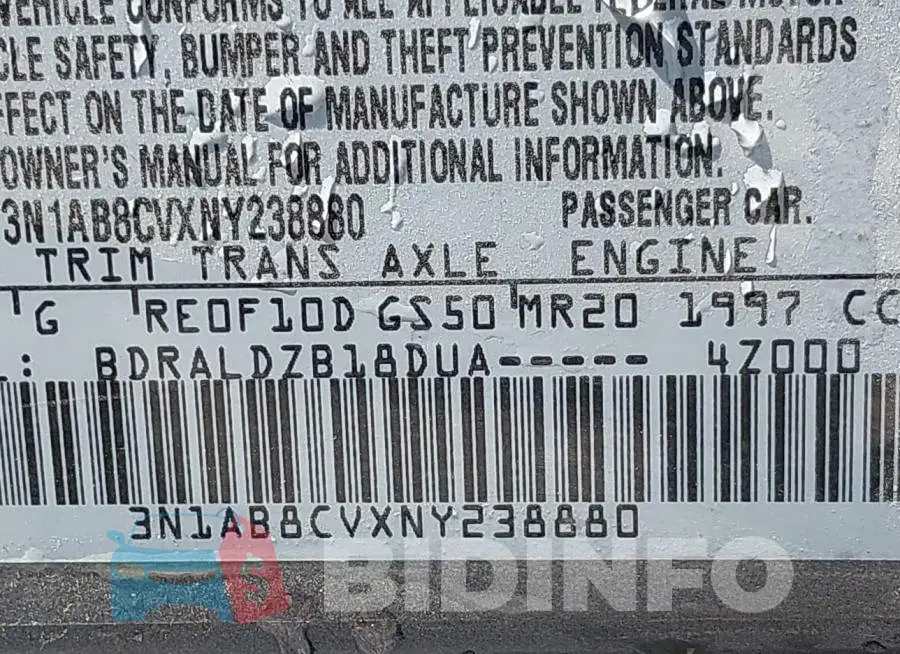3N1AB8CVXNY238880 Photo# 9