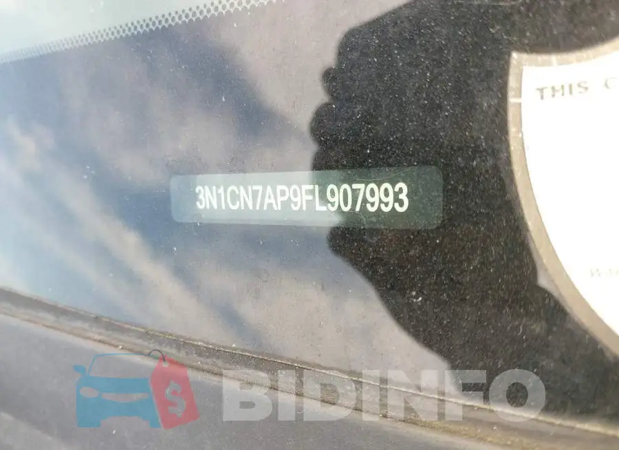 3N1CN7AP9FL907993 Photo# 9