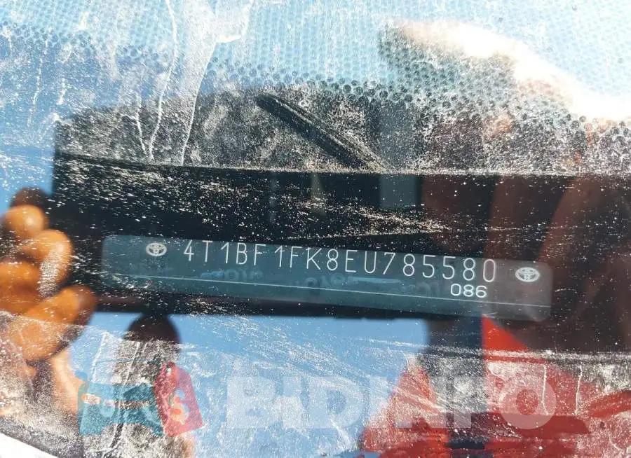 4T1BF1FK8EU785580 Photo# 9