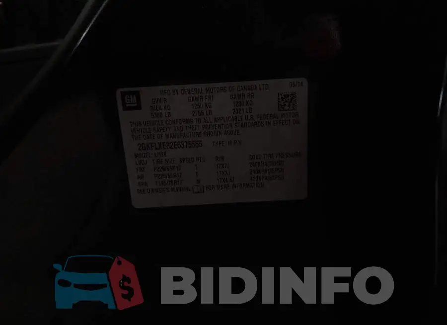 2GKFLXE32E6375565 Photo# 9