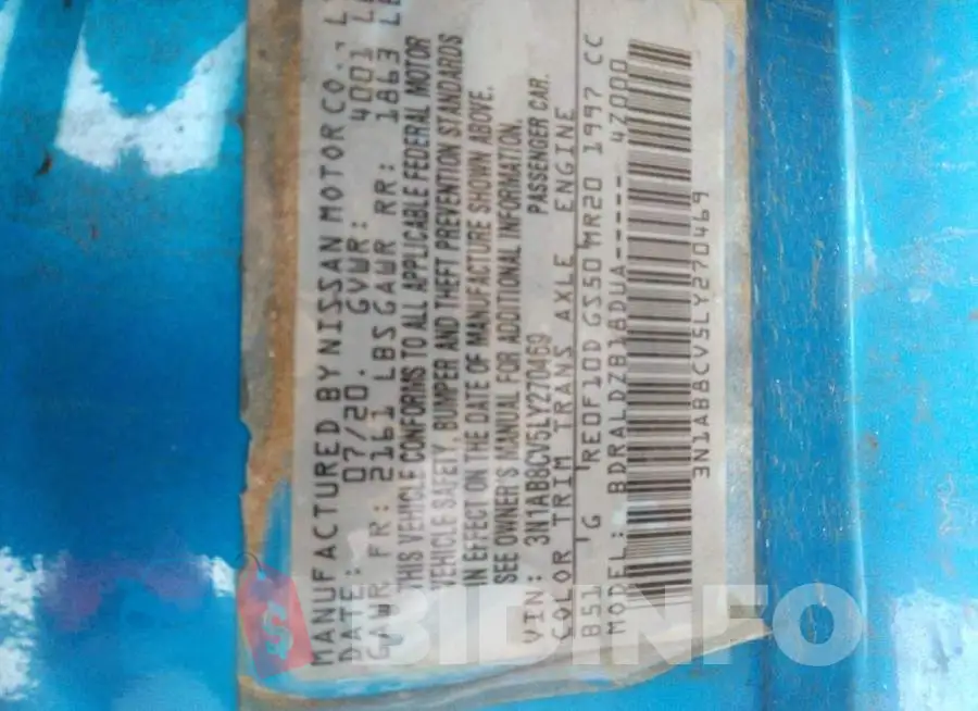 3N1AB8CV5LY270469 Photo# 9