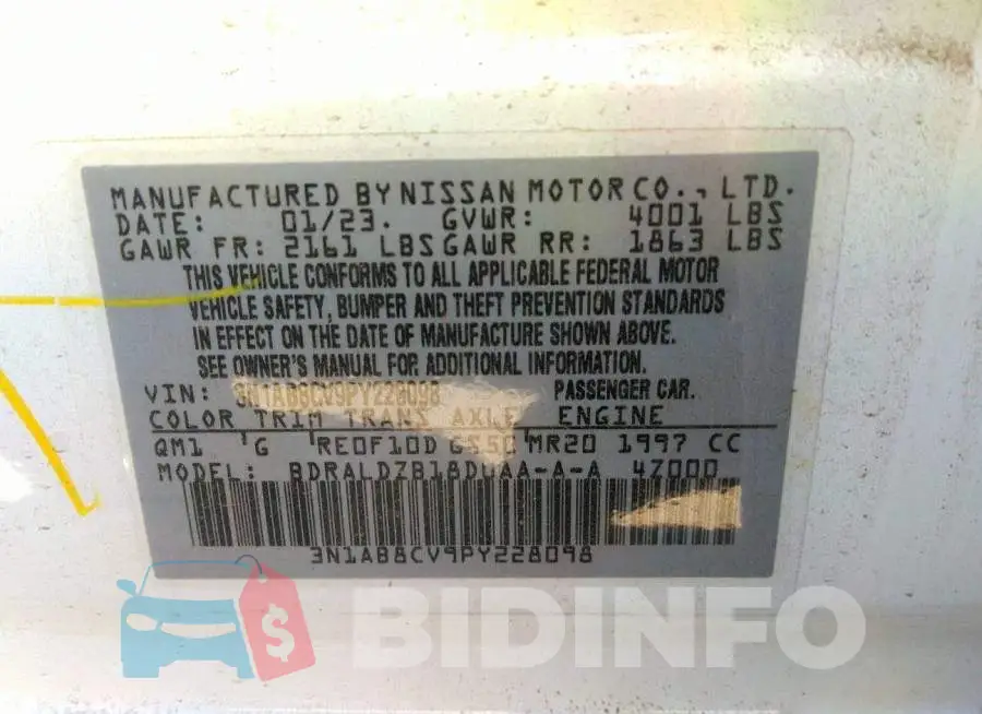 3N1AB8CV9PY228098 Photo# 9
