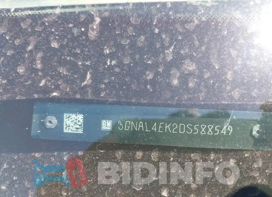 3GNAL4EK2DS588549 Photo# 9