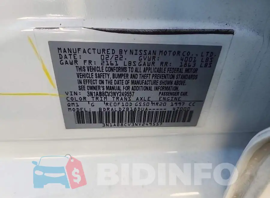 3N1AB8CV3NY249557 Photo# 8
