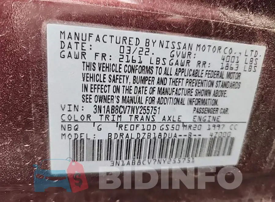 3N1AB8CV7NY255751 Photo# 8