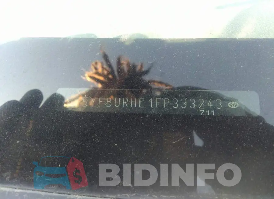 5YFBURHE1FP333243 Photo# 9