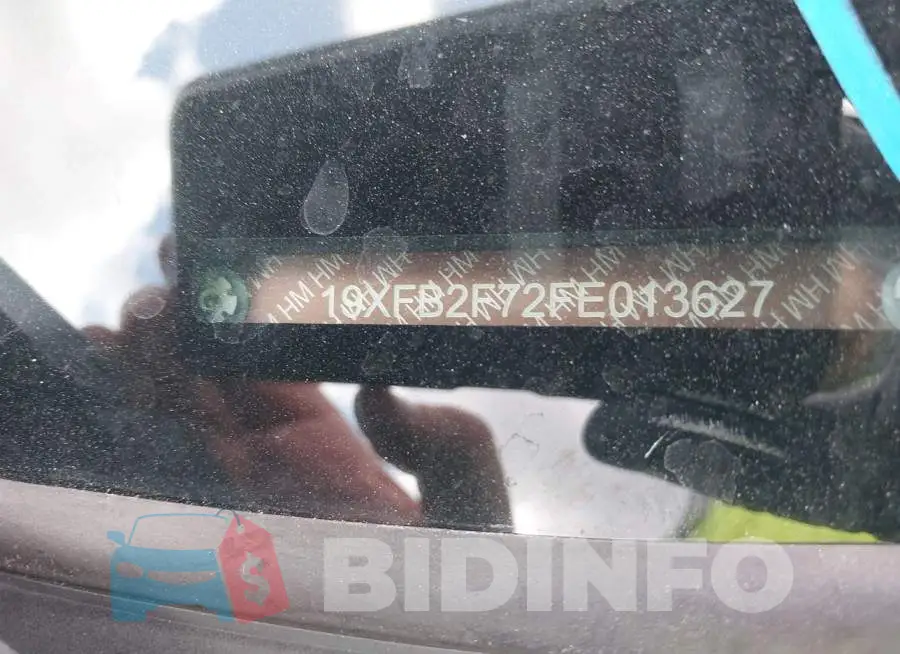 19XFB2F72FE013627 Photo# 9