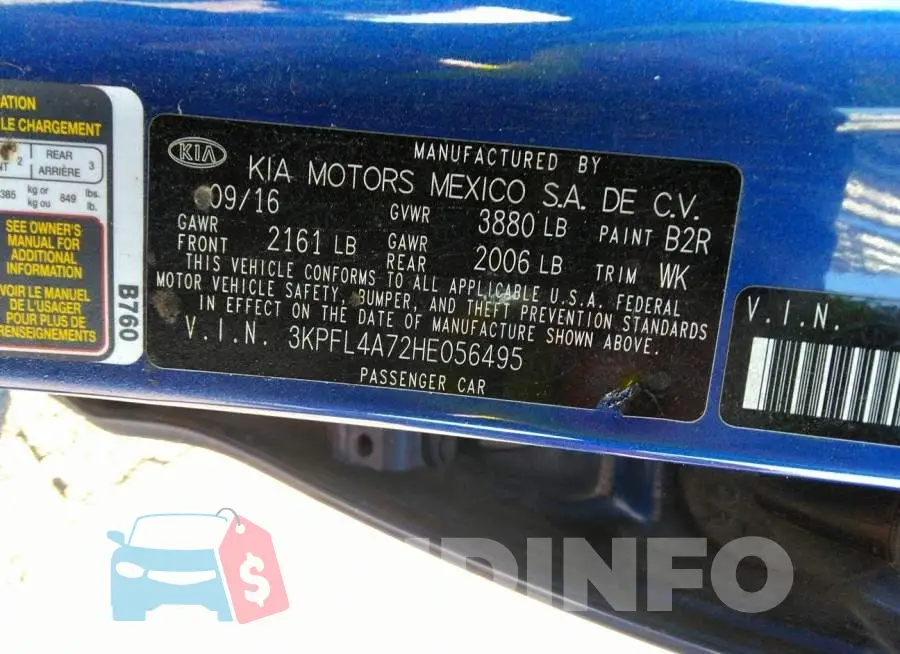 3KPFL4A72HE056495 Photo# 9