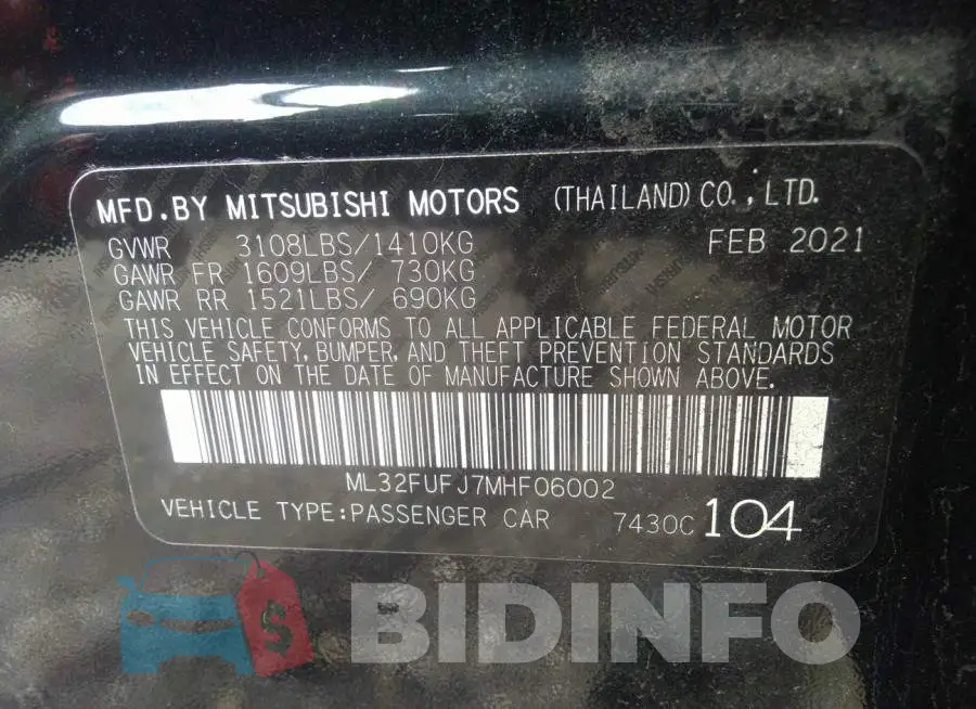 ML32FUFJ7MHF06002 Photo# 9