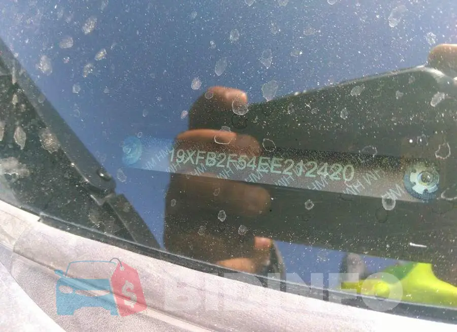 19XFB2F54EE212420 Photo# 9