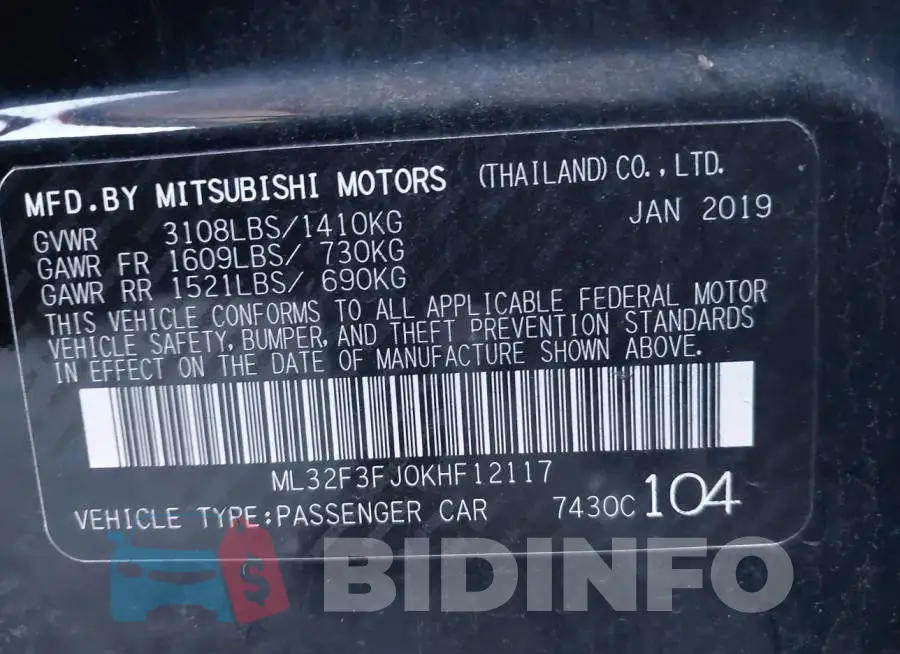 ML32F3FJ0KHF12117 Photo# 9