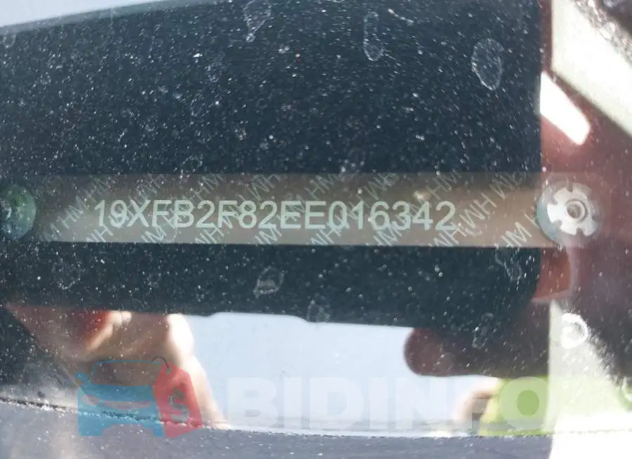 19XFB2F82EE016342 Photo# 9