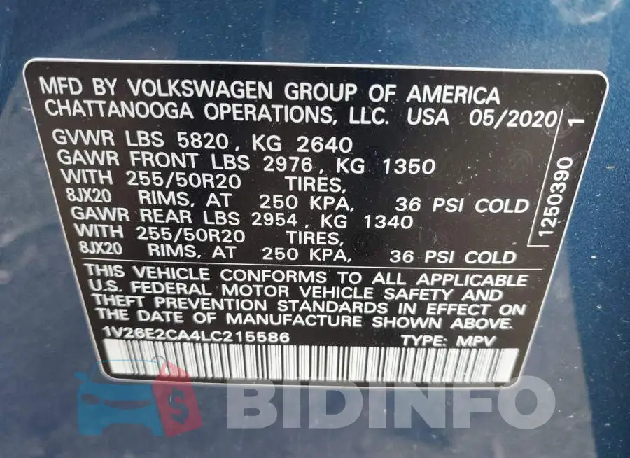 1V26E2CA4LC215586 Photo# 9