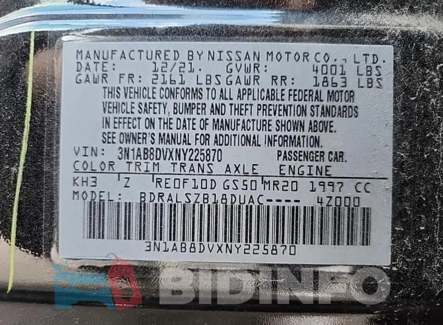 3N1AB8DVXNY225870 Photo# 8