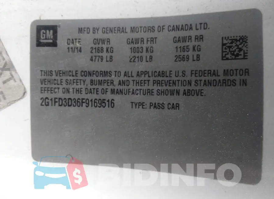 2G1FD3D36F9169516 Photo# 9
