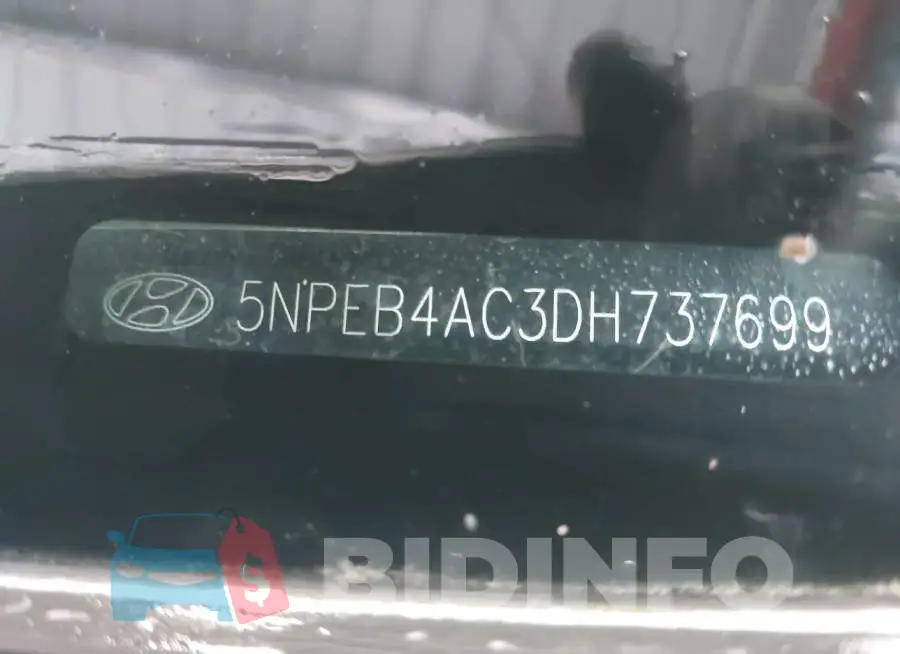 5NPEB4AC3DH737699 Photo# 9