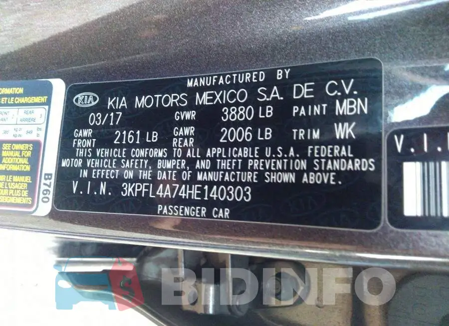 3KPFL4A74HE140303 Photo# 9