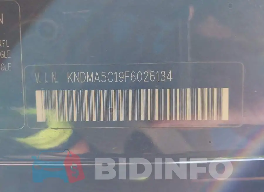 KNDMA5C19F6026134 Photo# 9